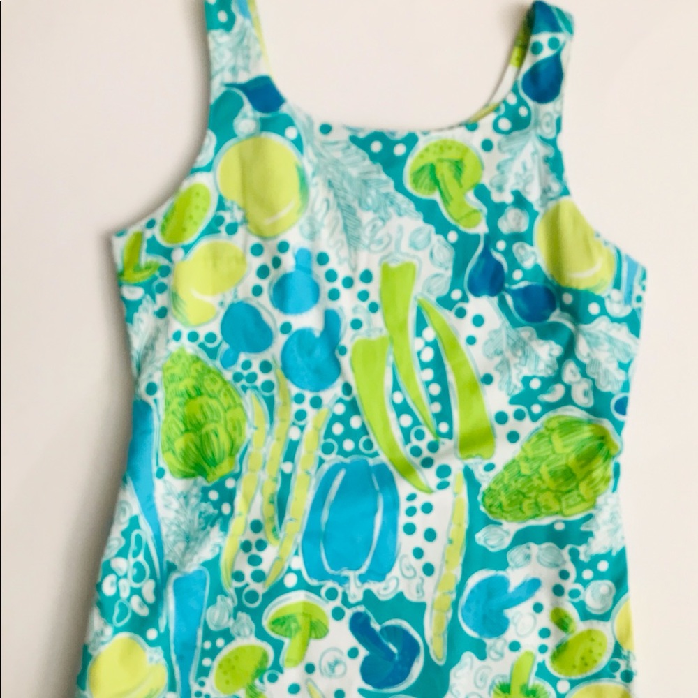 Lilly Pulitzer size 12 Girls Vegetable Print Dress